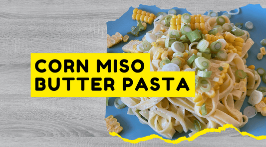 Corn Miso Butter Pasta