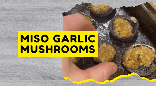 Miso Garlic Mushrooms