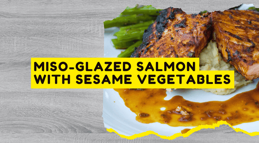 Miso-Glazed Salmon with Sesame Vegetables